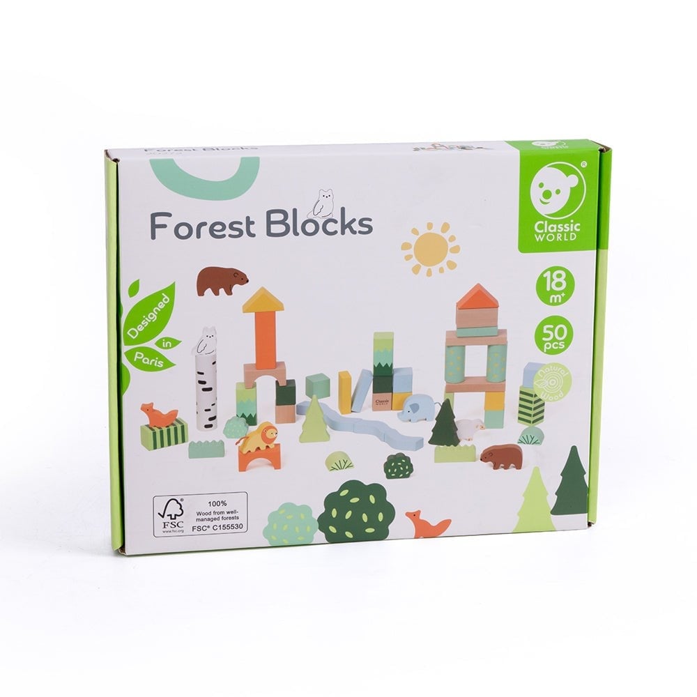 Classic World Ahşap Bloklar - Orman
