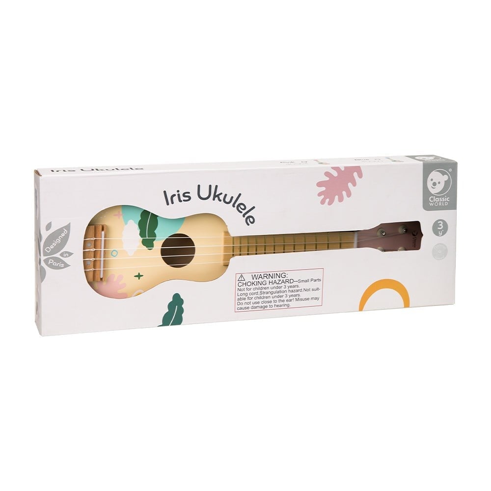 Classic World Ahşap Iris Ukelele - Mavi