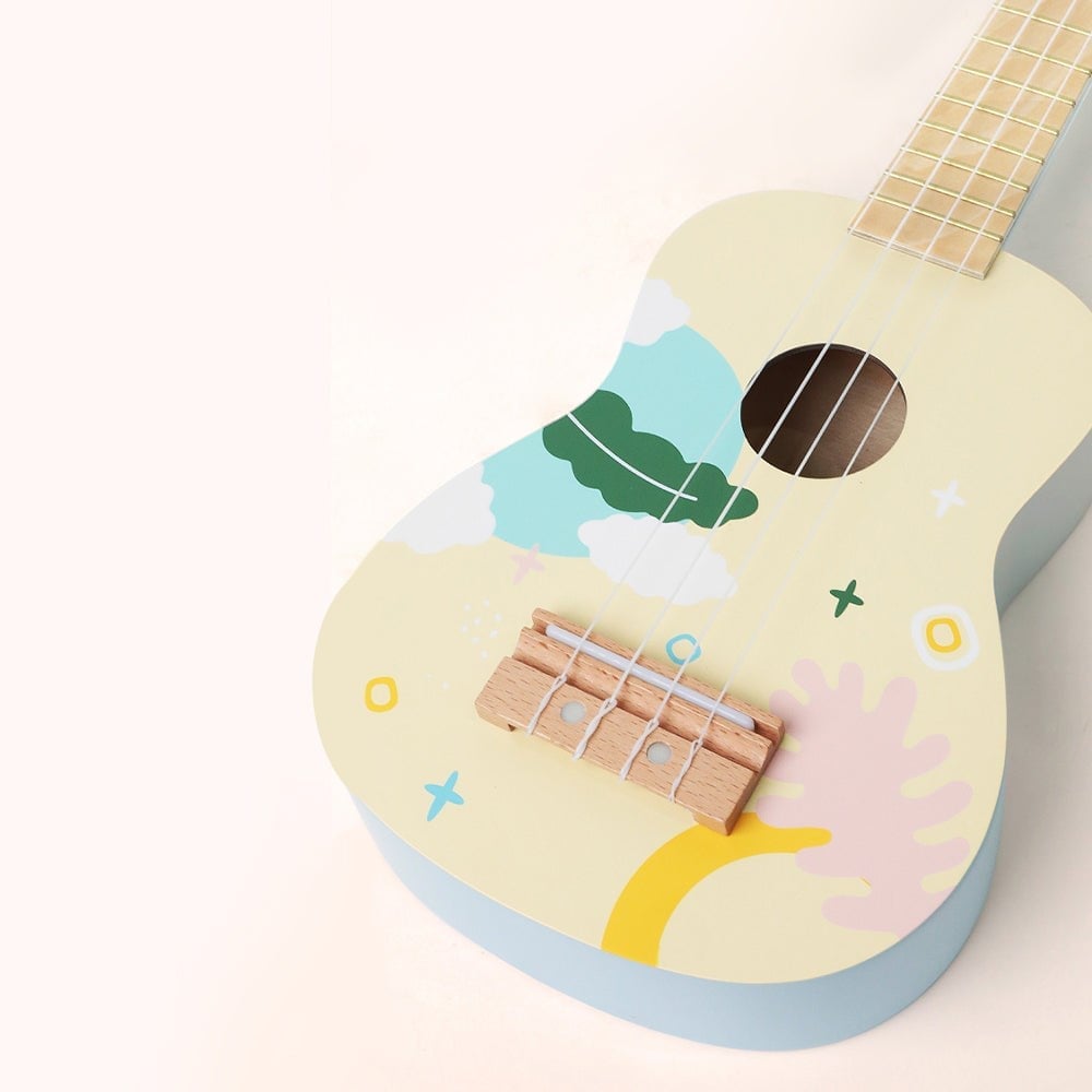 Classic World Ahşap Iris Ukelele - Mavi