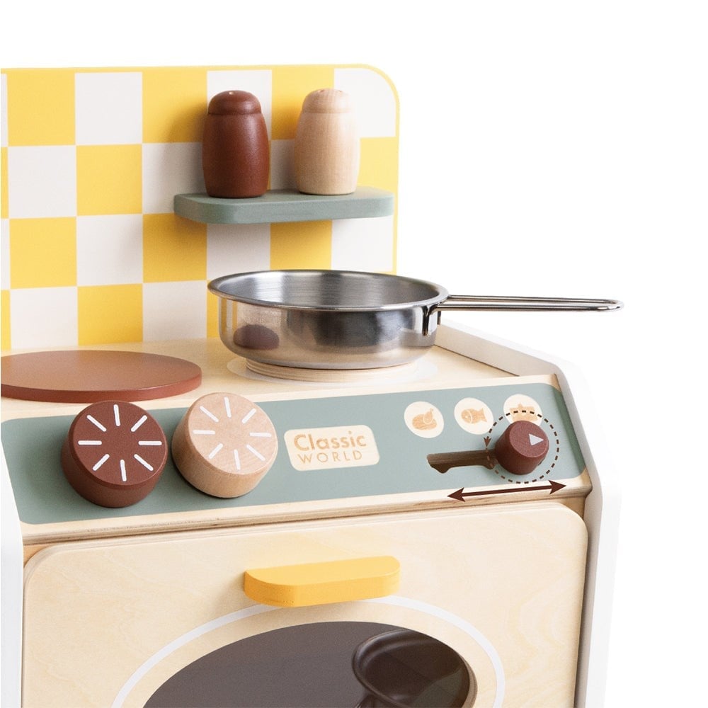 Classic World Mini Ahşap Mutfak