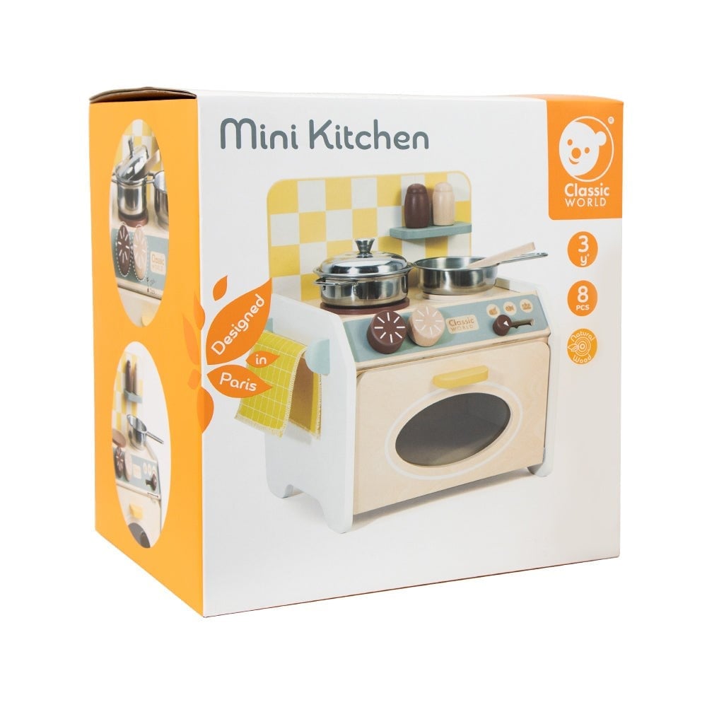 Classic World Mini Ahşap Mutfak