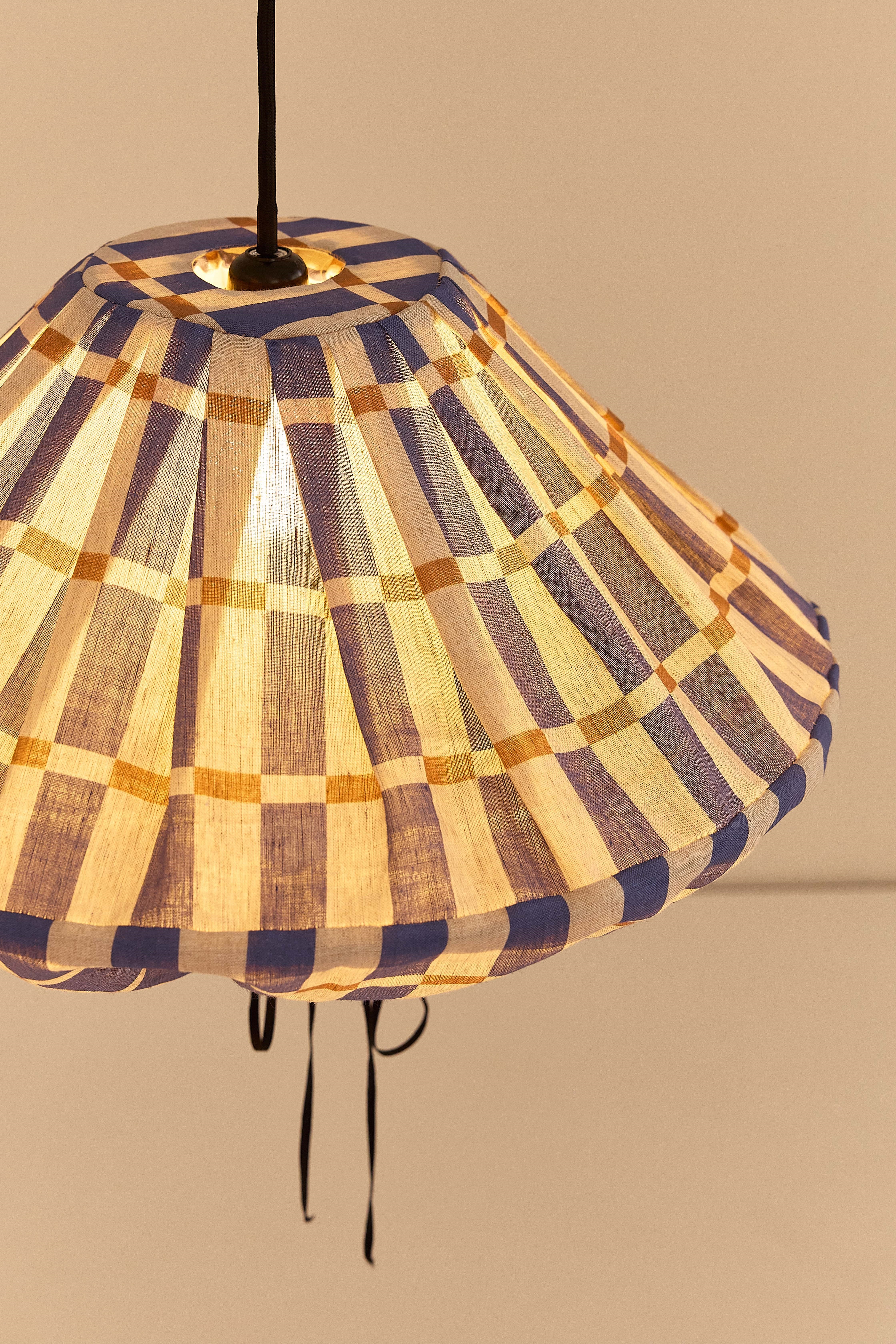 Nobodioz Yumi Aydınlatma Şapkası, 50cm çap, Blue Mustard Mosaic Kategorisiz NOBODINOZ