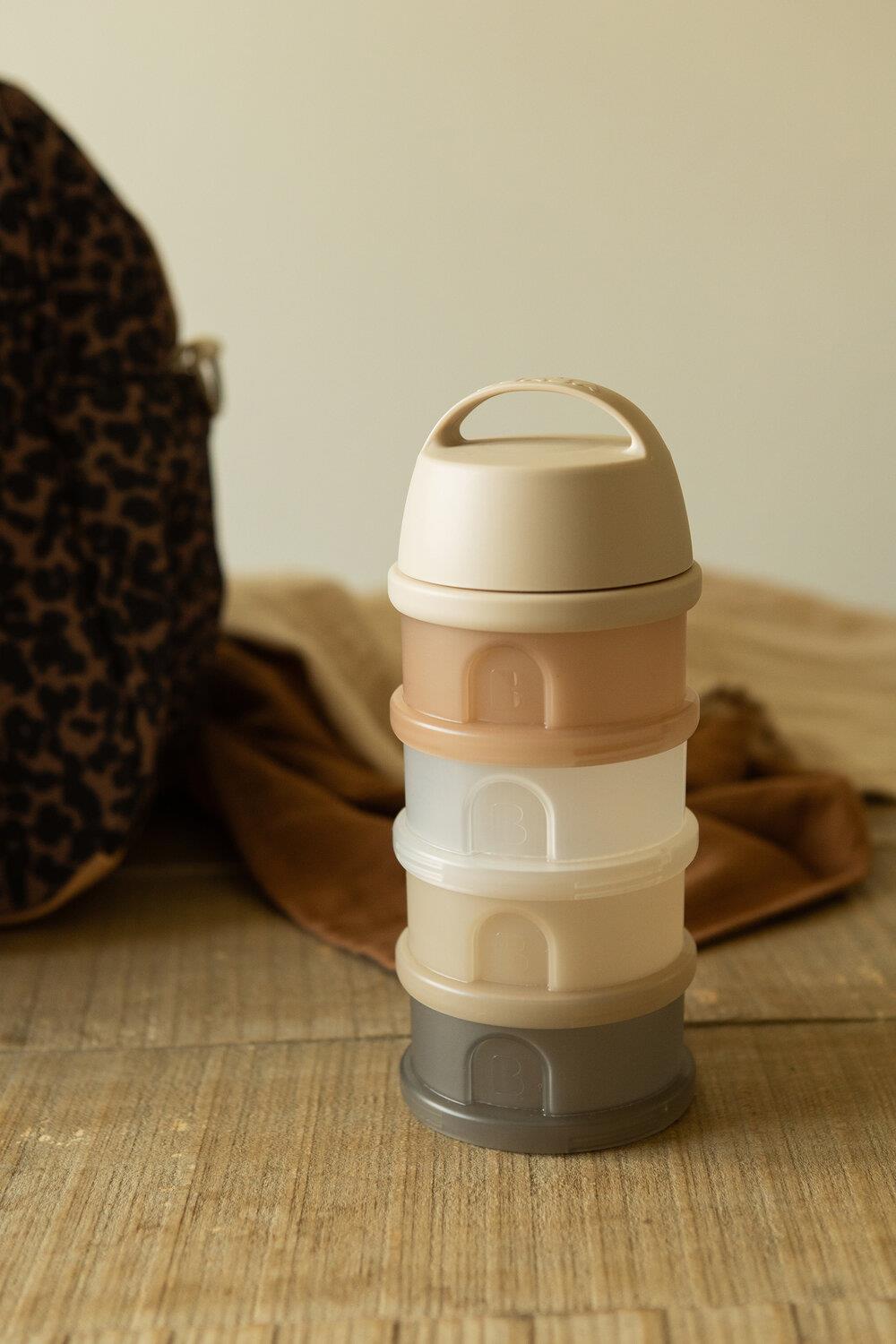 Beaba 4 Katmanlı süt tozu kutusu ve atıştırmalık kabı (Clay) Kategorisiz Beaba