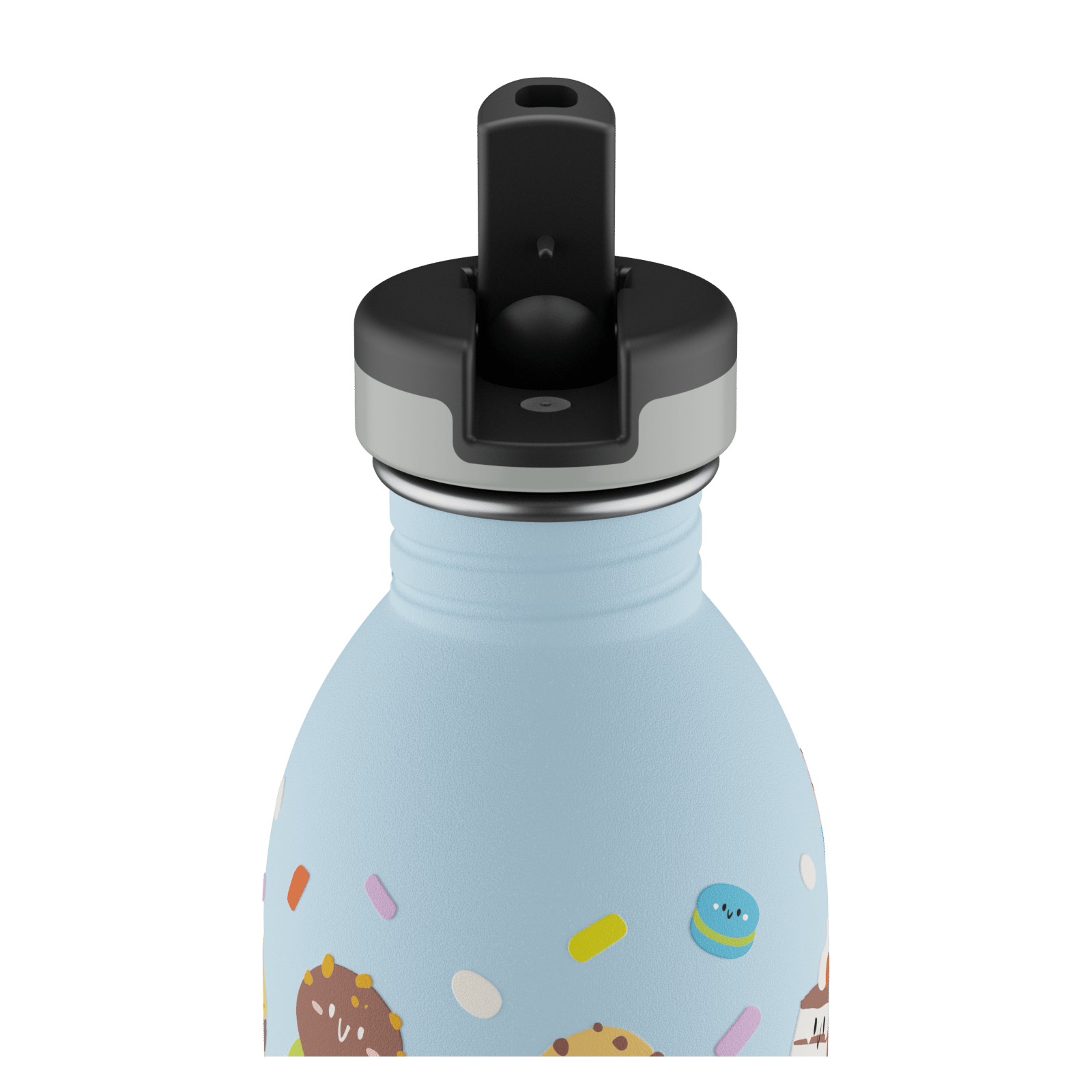 24Bottles Kids Bottle Pipetli Paslanmaz Çelik Çocuk Su Matarası 500 ml, Sweet Friends Kategorisiz 24Bottles