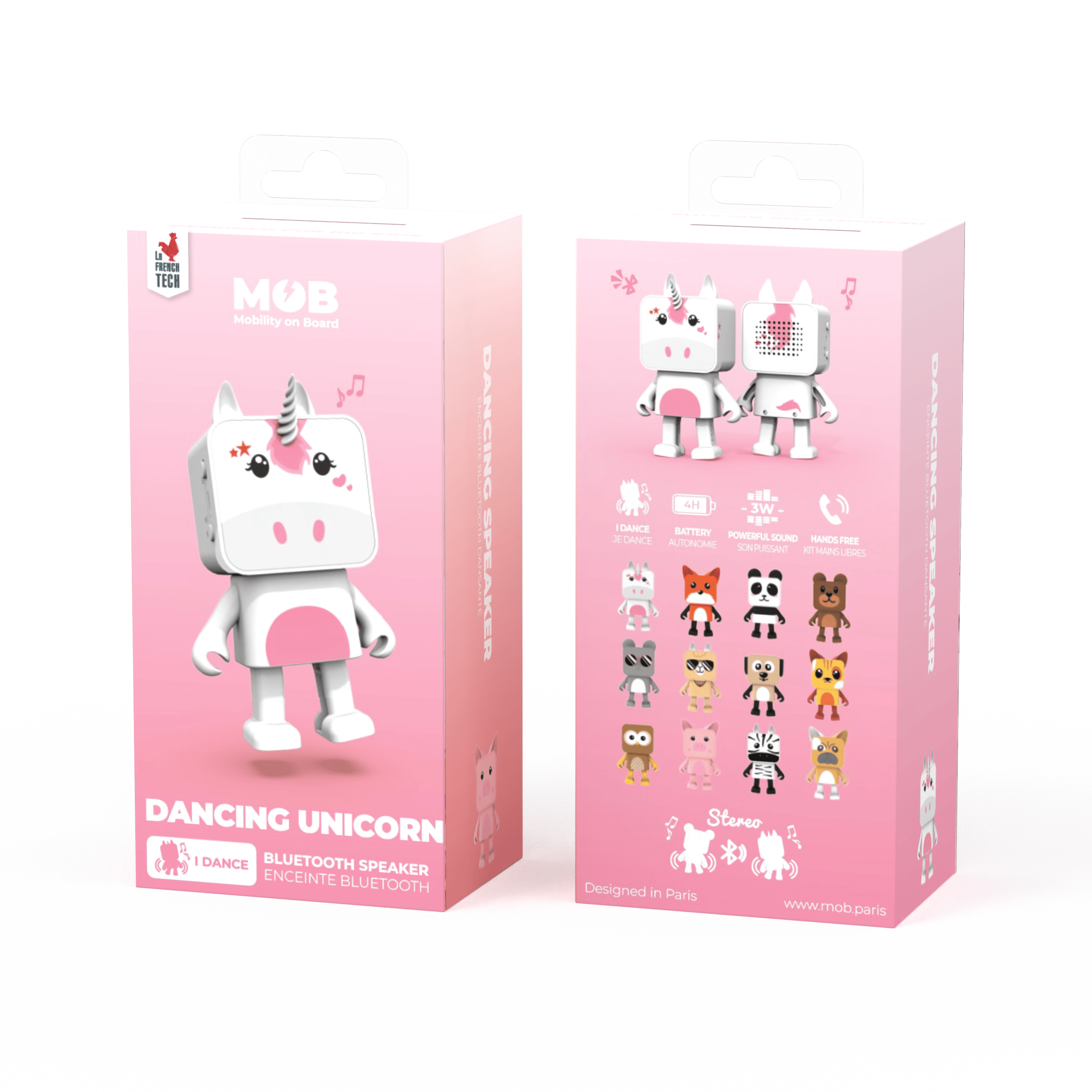 Dans Eden Hayvanlar Bluetooth Hoparlör - Unicorn Kategorisiz MOB