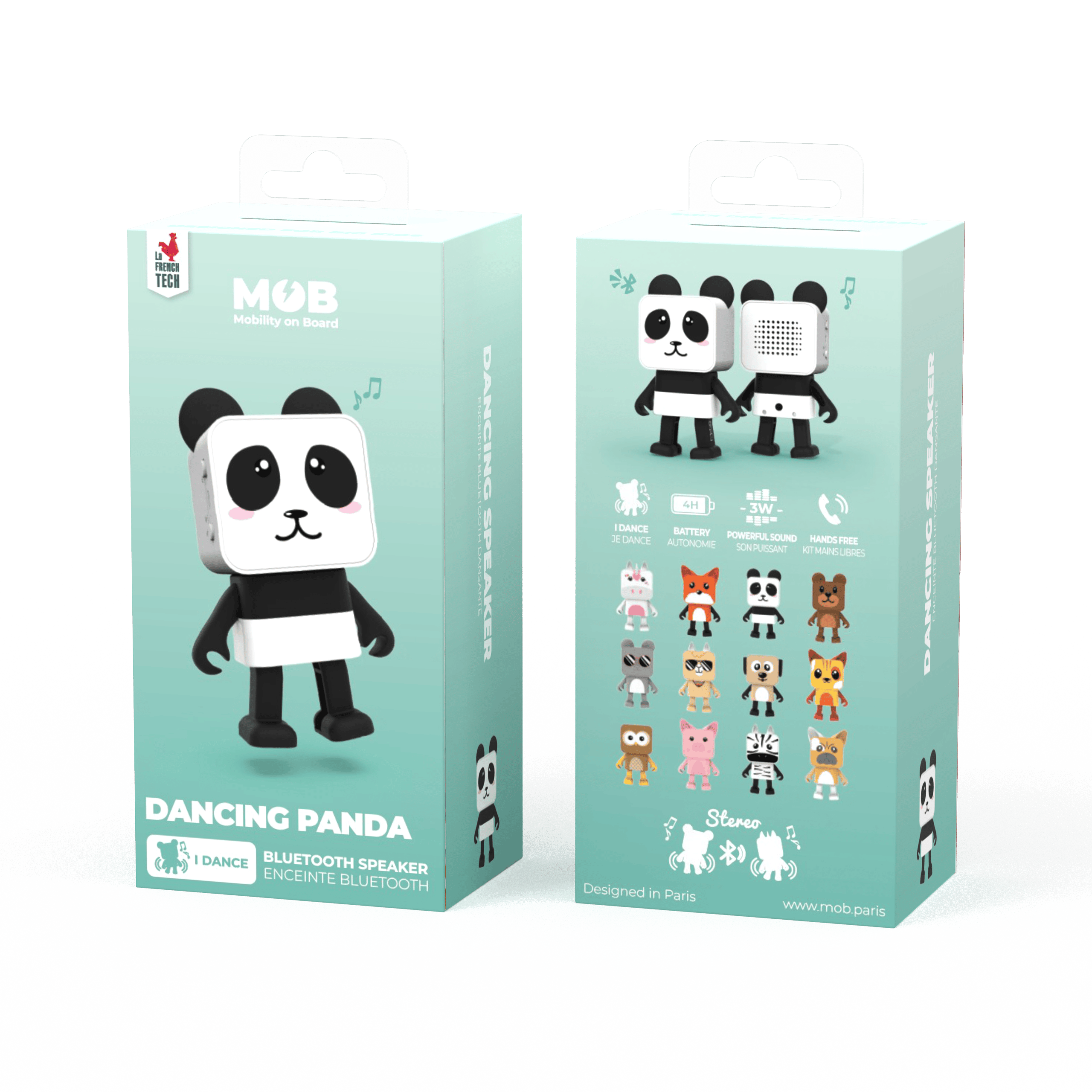 Dans Eden Hayvanlar Bluetooth Hoparlör - Panda Kategorisiz MOB
