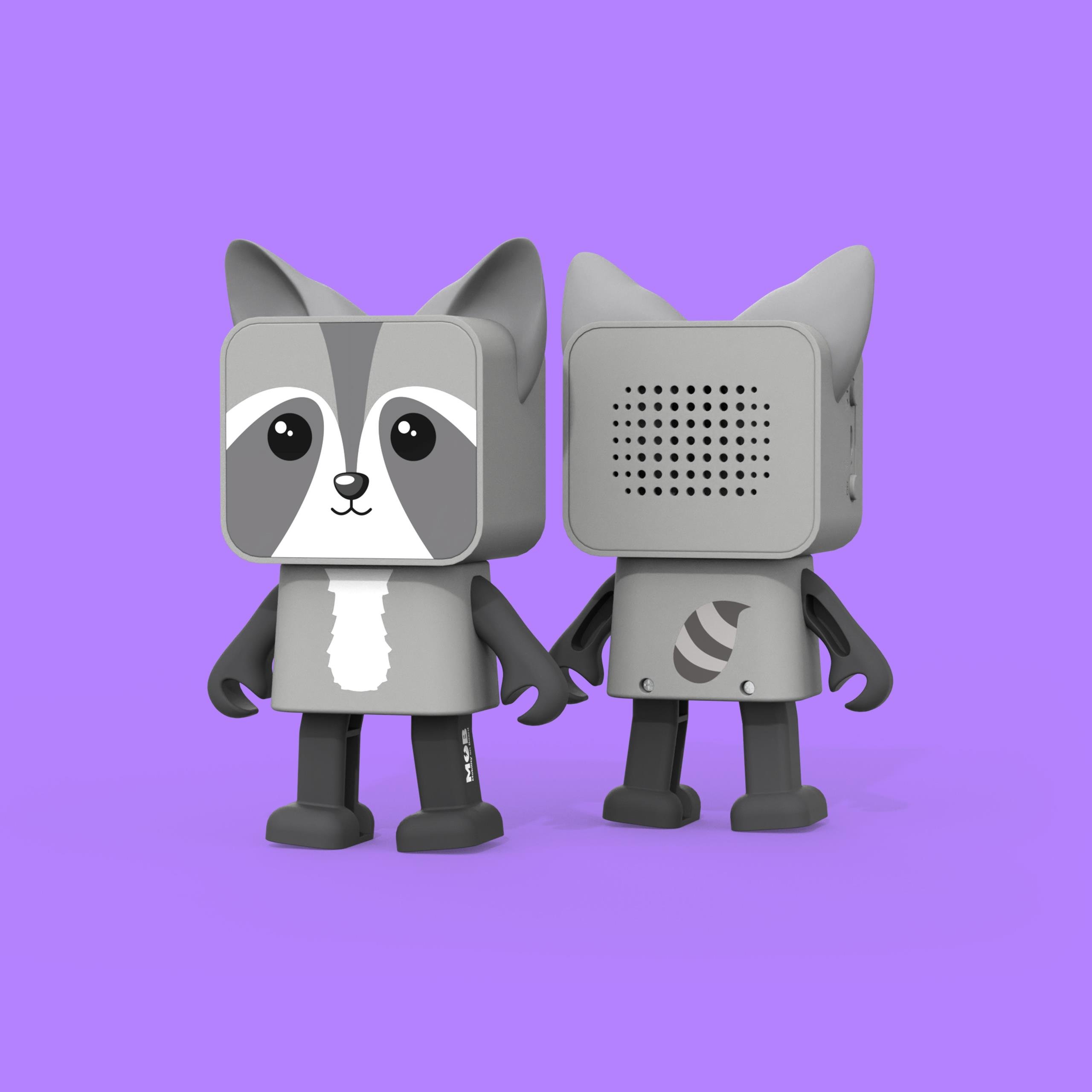 Dans Eden Hayvanlar Bluetooth Hoparlör - Rakun Kategorisiz MOB