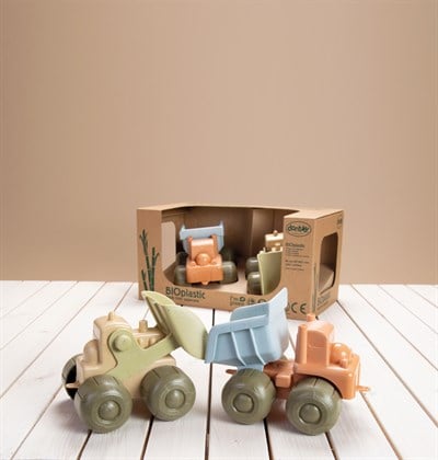 Dantoy Dantoy Bioplastik Buldozer ve Kamyon Seti Oyuncak