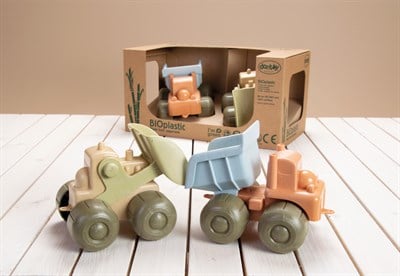 Dantoy Dantoy Bioplastik Buldozer ve Kamyon Seti Oyuncak