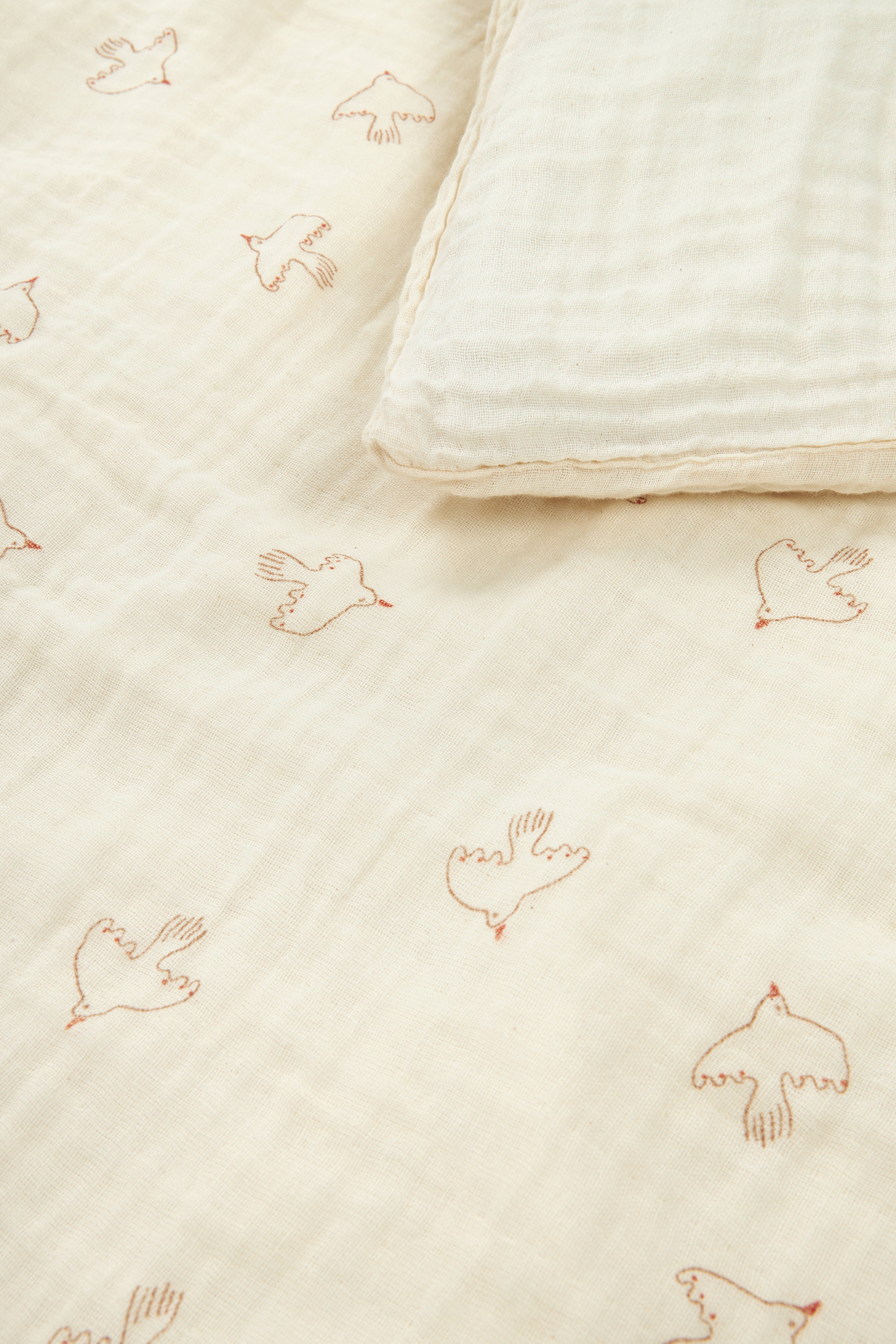 Wabi Sabi Nevresim Single, Brown Hoshi Birds Kategorisiz Nobodinoz