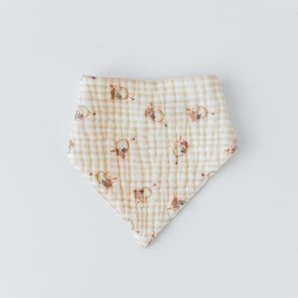 Üçgen Mama Önlüğü, Tavşan Desenli Kategorisiz Mama Yoyo