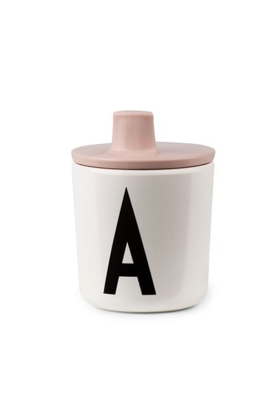 Design Letters Bardak Kapağı, Pembe Beslenme