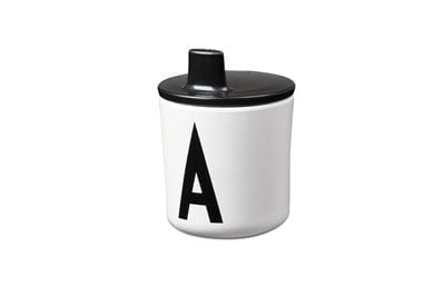 Design Letters Bardak Kapağı, Siyah Beslenme