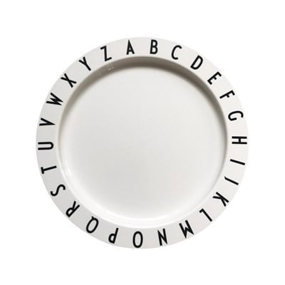 Design Letters Design Letters Eat & Learn Tritan Tabak, Beyaz Beslenme