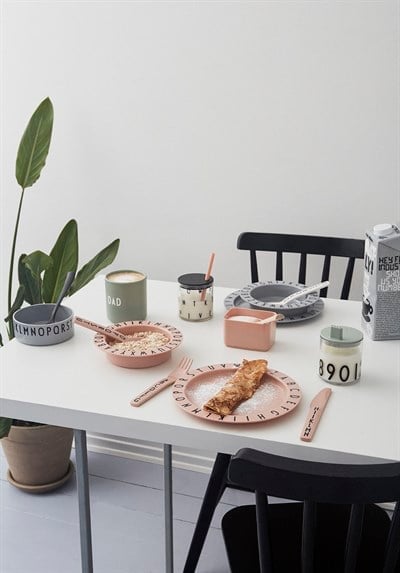 Design Letters Design Letters Eat & Learn Tritan Tabak, Beyaz Beslenme