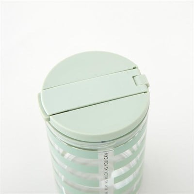 Design Letters Design Letters Tritan Pipetli Suluk, Mint Çizgili Beslenme
