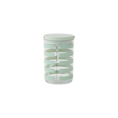 Design Letters Design Letters Tritan Pipetli Suluk, Mint Çizgili Beslenme