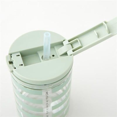 Design Letters Design Letters Tritan Pipetli Suluk, Mint Çizgili Beslenme