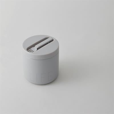 Design Letters Life Yiyecek Termosu, Gri (Büyük) Beslenme Design Letters