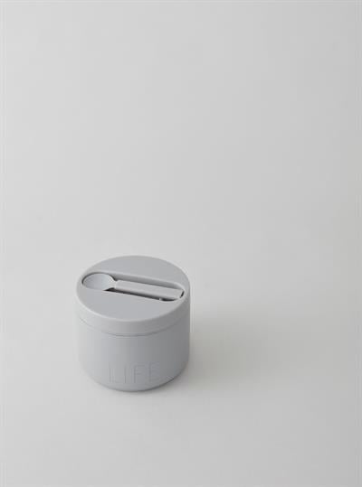 Design Letters Life Yiyecek Termosu, Gri (Küçük) Beslenme Design Letters