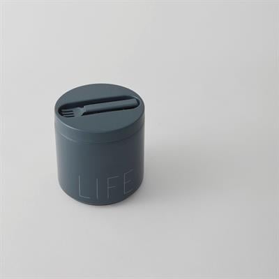 Design Letters Life Yiyecek Termosu, Mavi (Büyük) Beslenme Design Letters