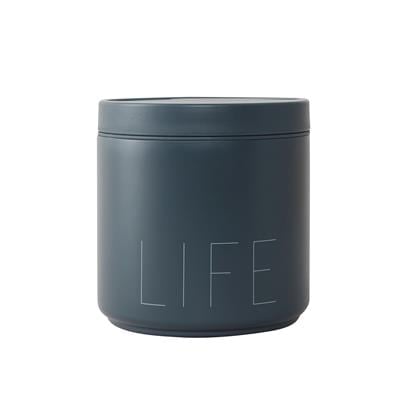 Design Letters Life Yiyecek Termosu, Mavi (Büyük) Beslenme Design Letters