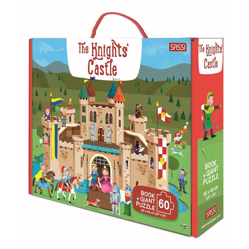 Dev Puzzle ve Kitap - Şövalyelerin Şatosu