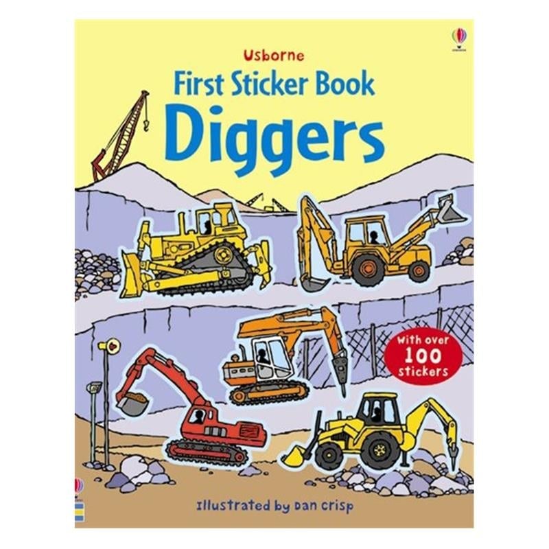 DIGGERS STICKER BOOK