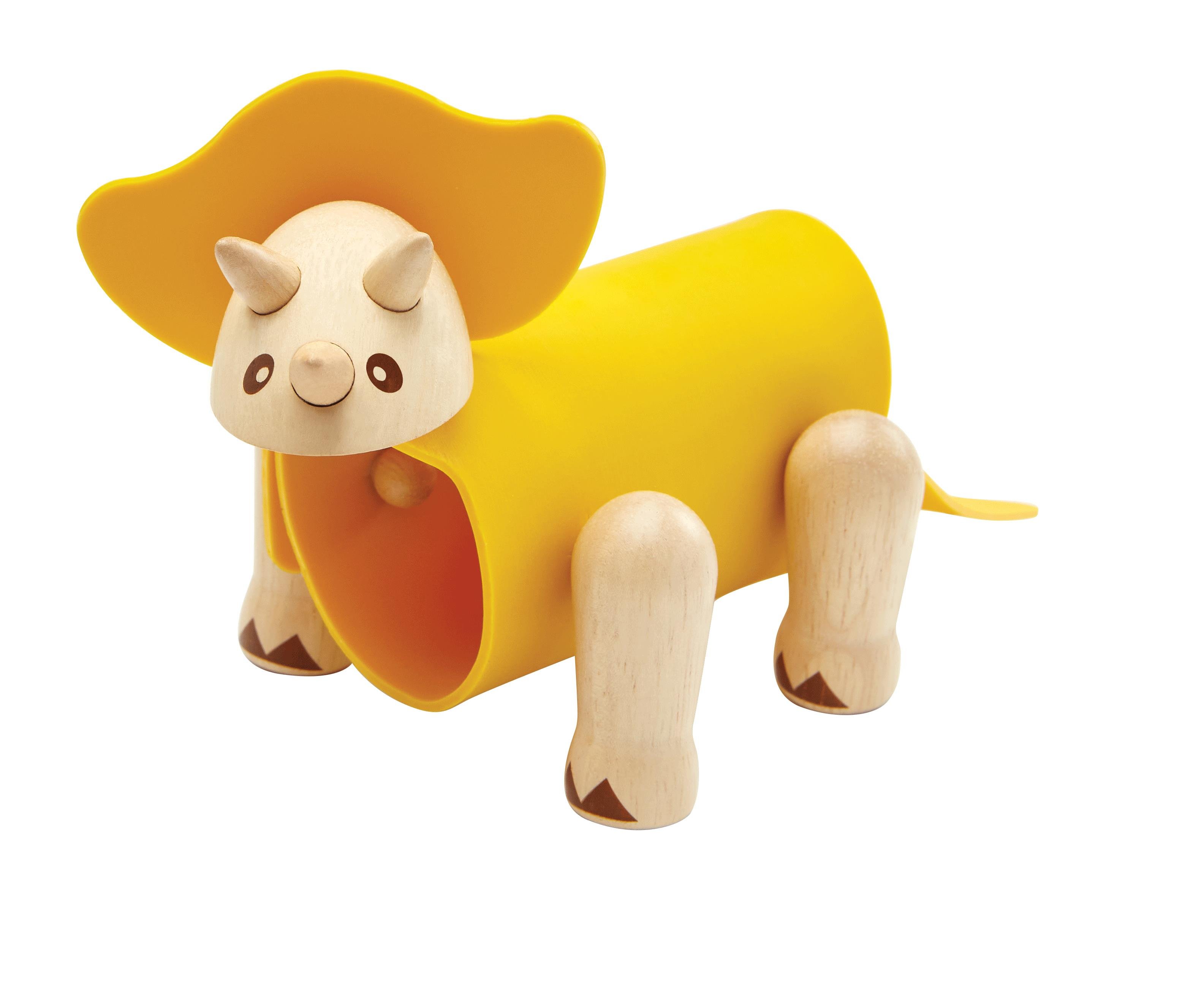 Diy Triceratops Ahşap Oyuncaklar plantoys