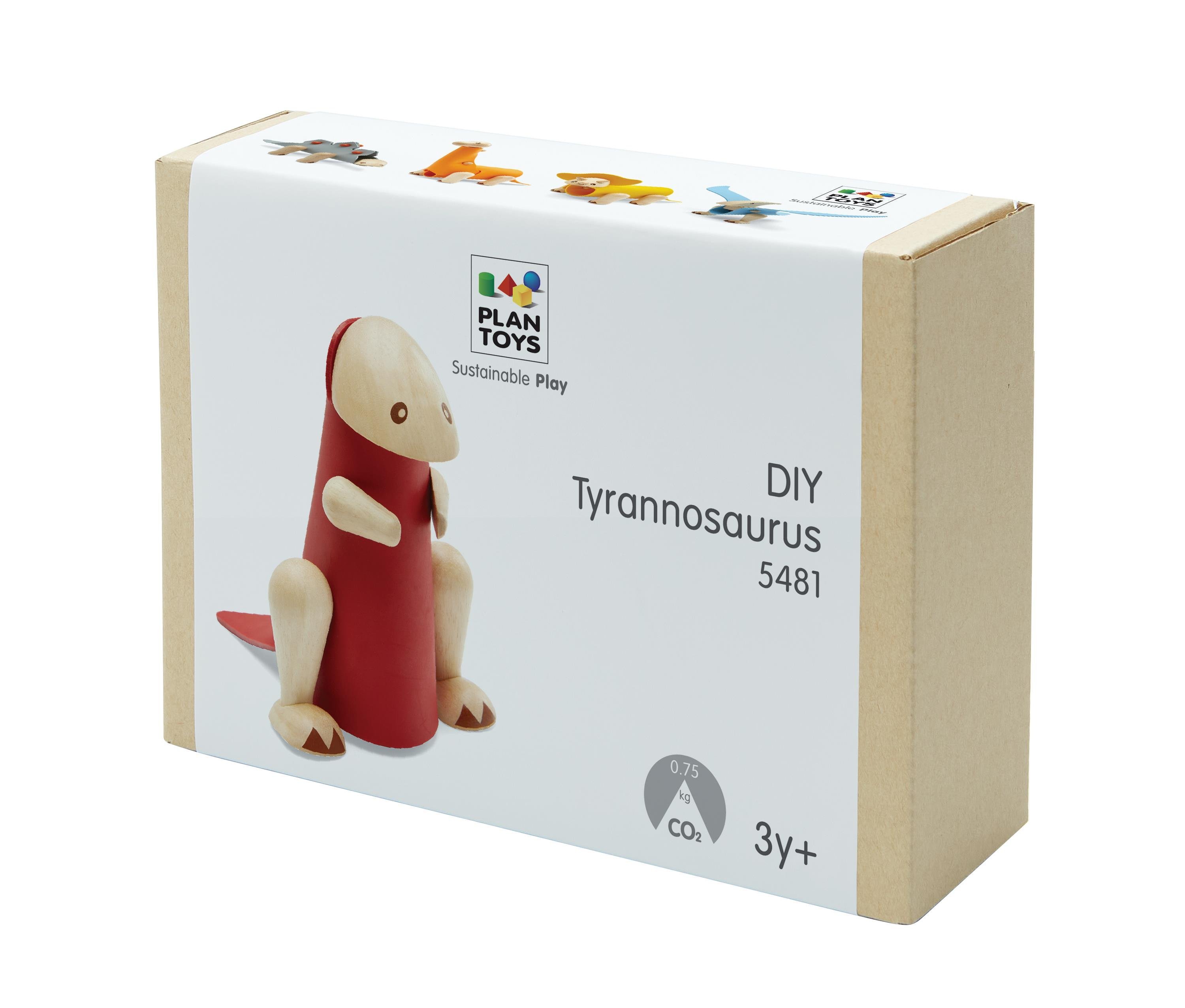 Diy Tyrannosaurus  Ahşap Oyuncaklar plantoys