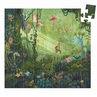 Djeco Djeco Dekoratif Puzzle 54 Parça İn The Jungle Oyuncak