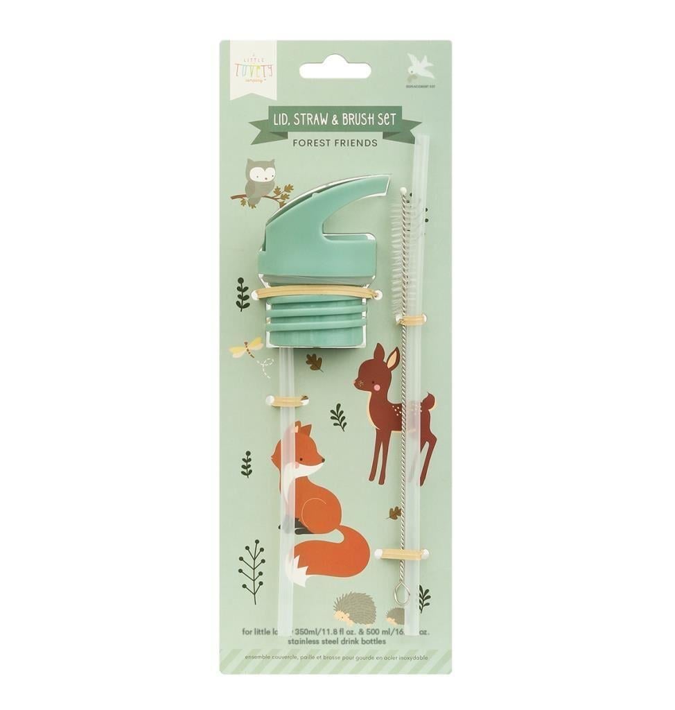 Yedek Kapak & Pipet Seti, Forest Friends Suluklar A Little Lovely Company