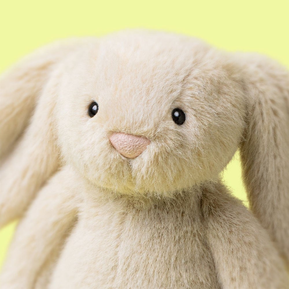 Jellycat Flufflet Bunny Wheat Peluş Tavşan Küçük Boy 18 cm Peluş Oyuncaklar Jellycat