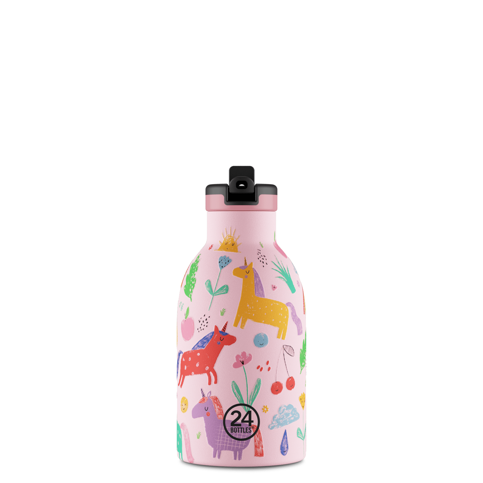 24Bottles Kids Bottle Pipetli Paslanmaz Çelik Termos 330 ml, Magic Friends Kategorisiz 24Bottles
