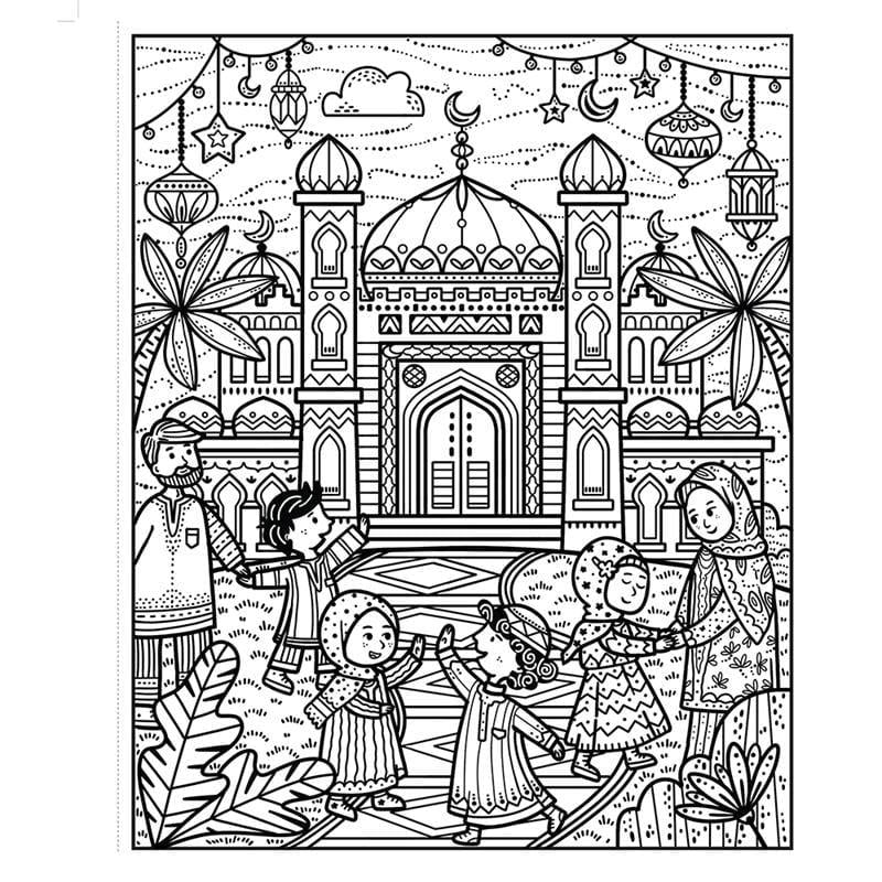 Eid Magic Painting Book