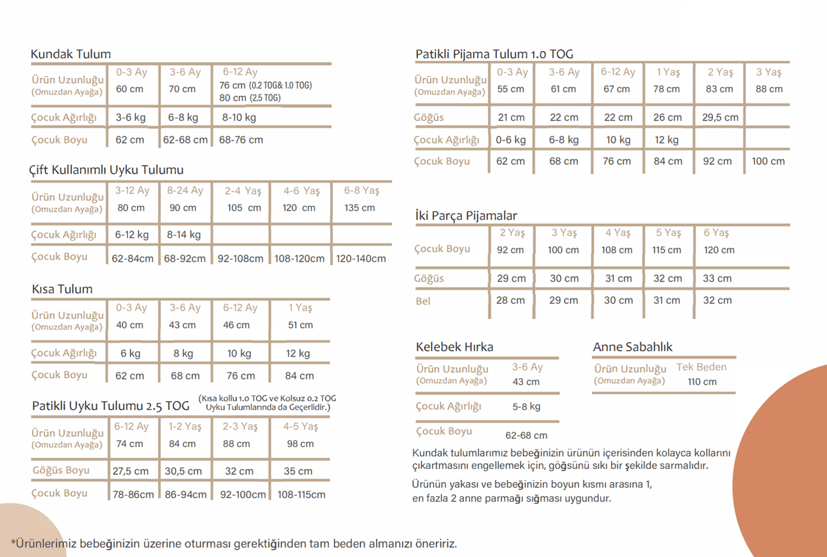 Ergopouch Uyku Tulumu (2.5 TOG) Golden Uyku Tulumları Ergopouch
