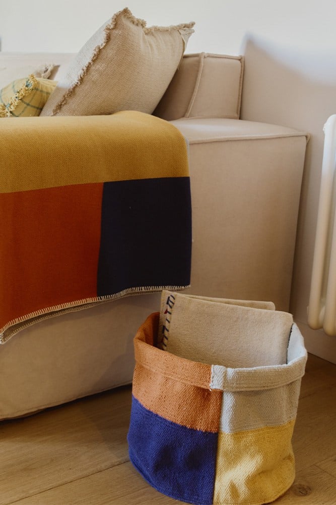 Lorena Canals Color Grid Yıkanabilir Oyuncak ve Saklama Sepeti Kategorisiz Lorena Canals