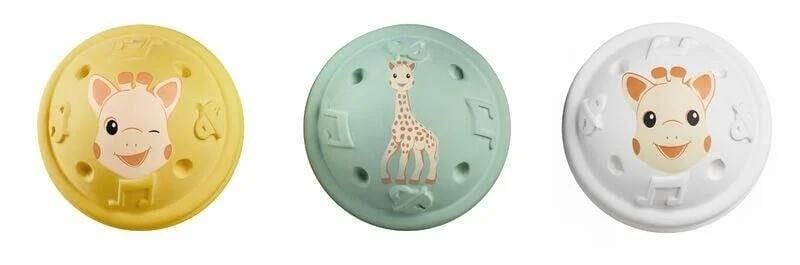 Sophie la Girafe, 3'lü Kauçuk Müzikli Toplar Kategorisiz Sophie La Girafe