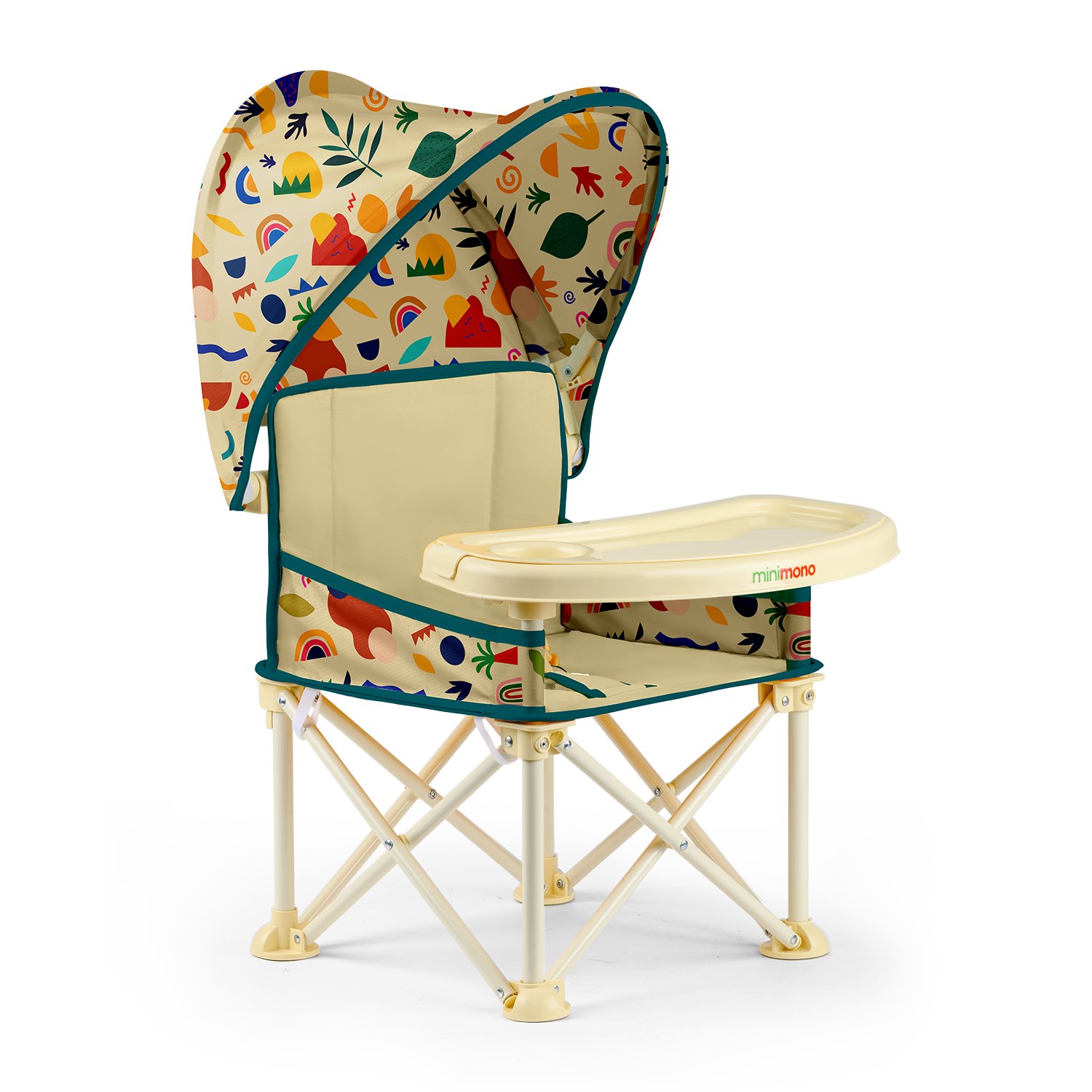 Minimono PlusUp Tenteli Portatif  Mama Sandalyesi, Tropik Kategorisiz Minimono