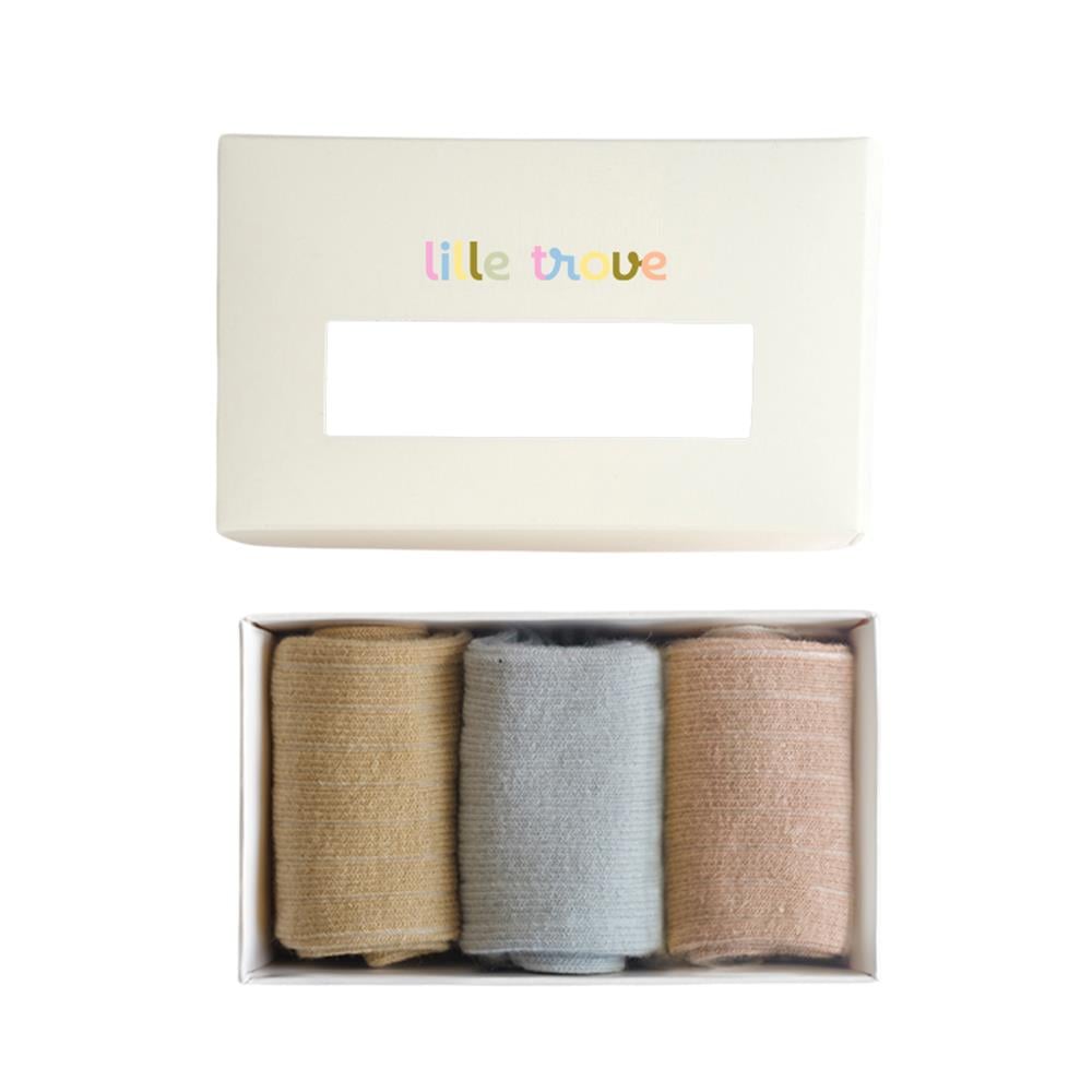 Lille Trove, 3lü Çorap Seti / Nude Kategorisiz Lille Trove