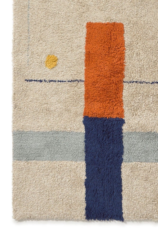 Lorena Canals Geometrik Desenli Yıkanabilir Halı – 140 × 200 cm Kategorisiz Lorena Canals