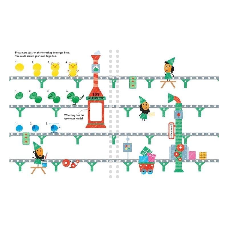 Fingerprint Activities Santas Workshop