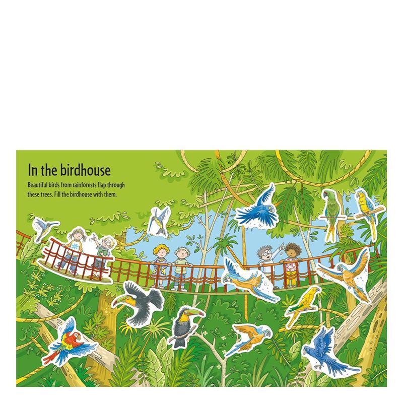 FIRST STICKER BOOK THE ZOO
