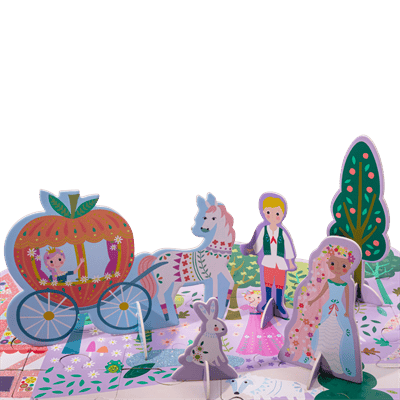 FLOSS & ROCK 60 Parça ''Fairy Tale' Pop Out Yer Yap-bozu **YENİ*