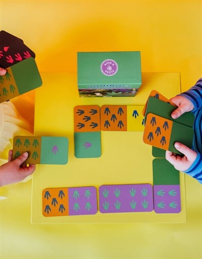 FLOSS & ROCK Çift Taraflı Domino Kartları / Rainbow Fairy *Yeni*
