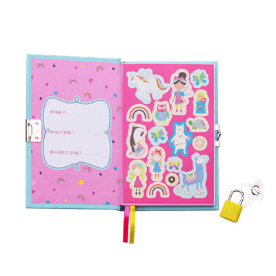 FLOSS & ROCK Kokulu Kilitli Günlük / Rainbow Fairy *YENİ*