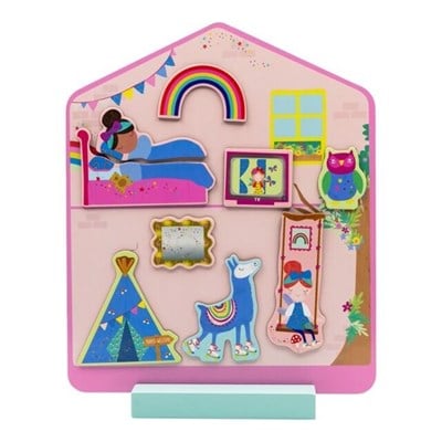 FLOSS & ROCK Mıknatıslı Ev Giydirme Seti / Rainbow Fairy  *YENİ*