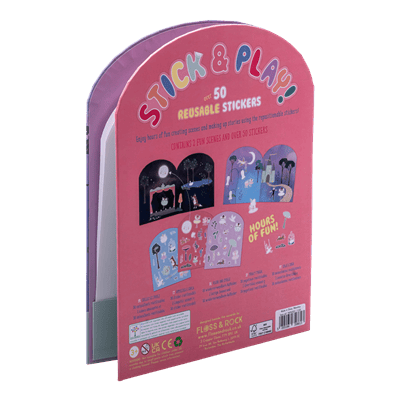 FLOSS & ROCK Tak Çıkart Sticker Oyun Sahnesi / Enchanted *YENİ*