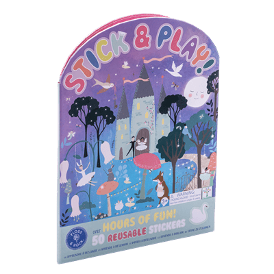 FLOSS & ROCK Tak Çıkart Sticker Oyun Sahnesi / Enchanted *YENİ*