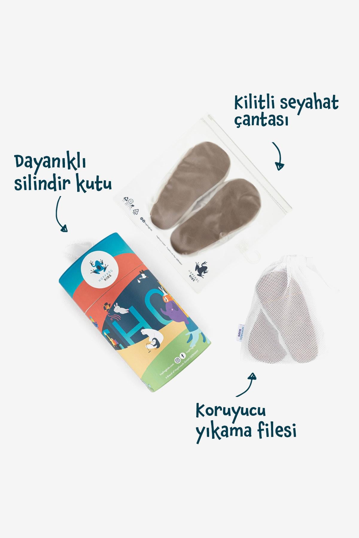 Friendly Hyper Cam Mavi Barefoot Akıllı Patik Bebek Patik Hopfrög Kids